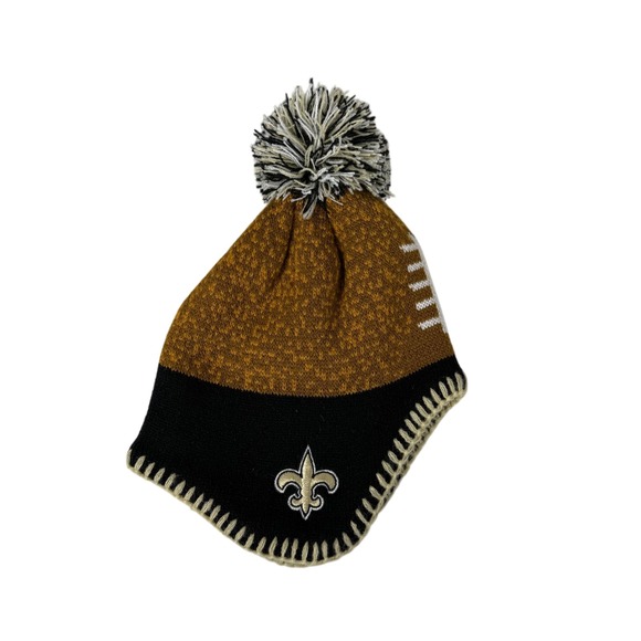 NFL Team Apparel Other - NFL Team Apparel Infant‎ Kids New Orleans Saints Knit Beanie Hat Football NEW